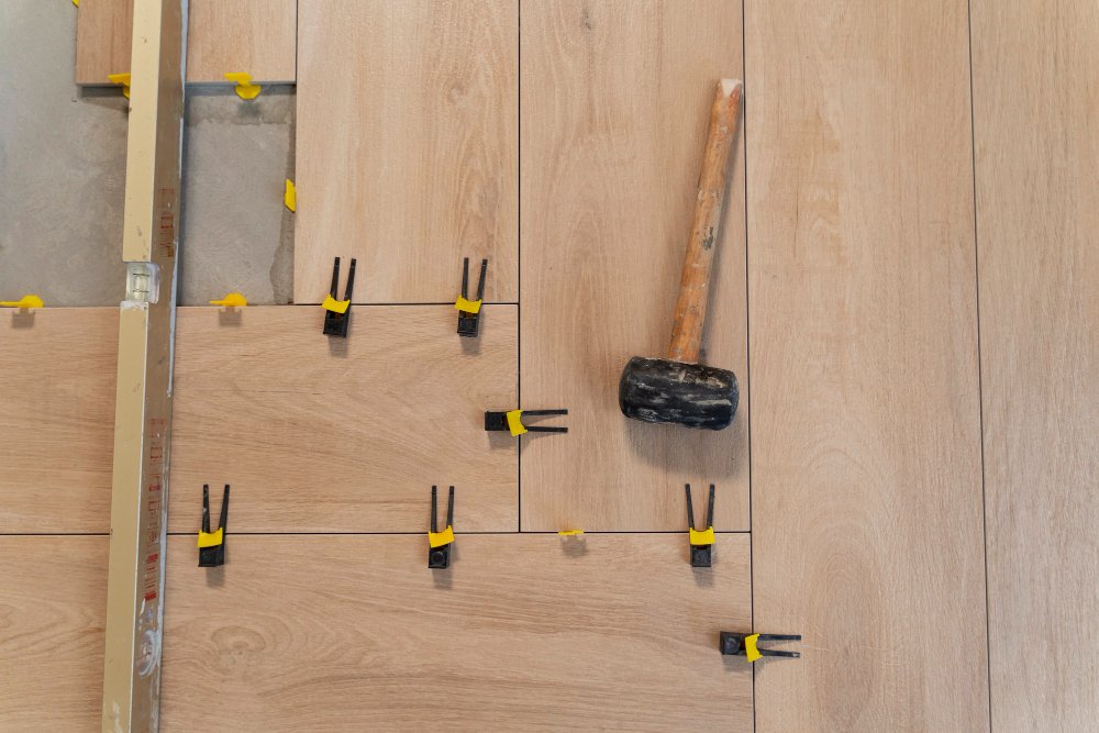 TILE LAYING
